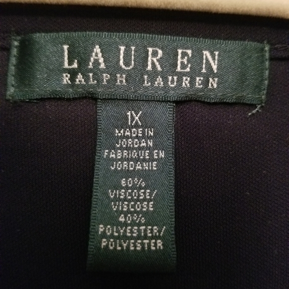 Ralph Lauren 3/4 Sleeve Blouse - 1X - Picture 5 of 5